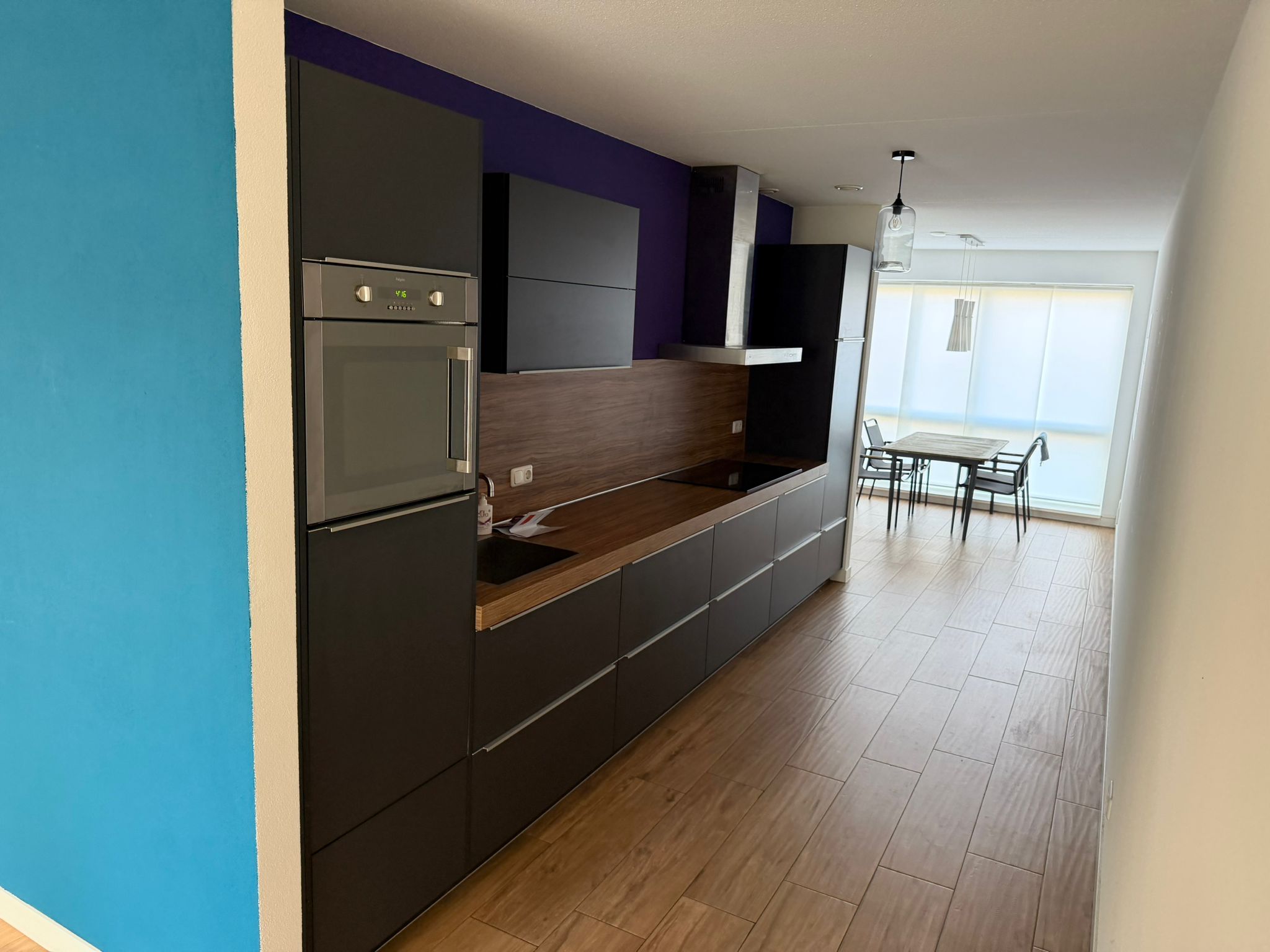 Complete moderne keuken (4,90m)+Pelgrim apparaten - Afbeelding 10