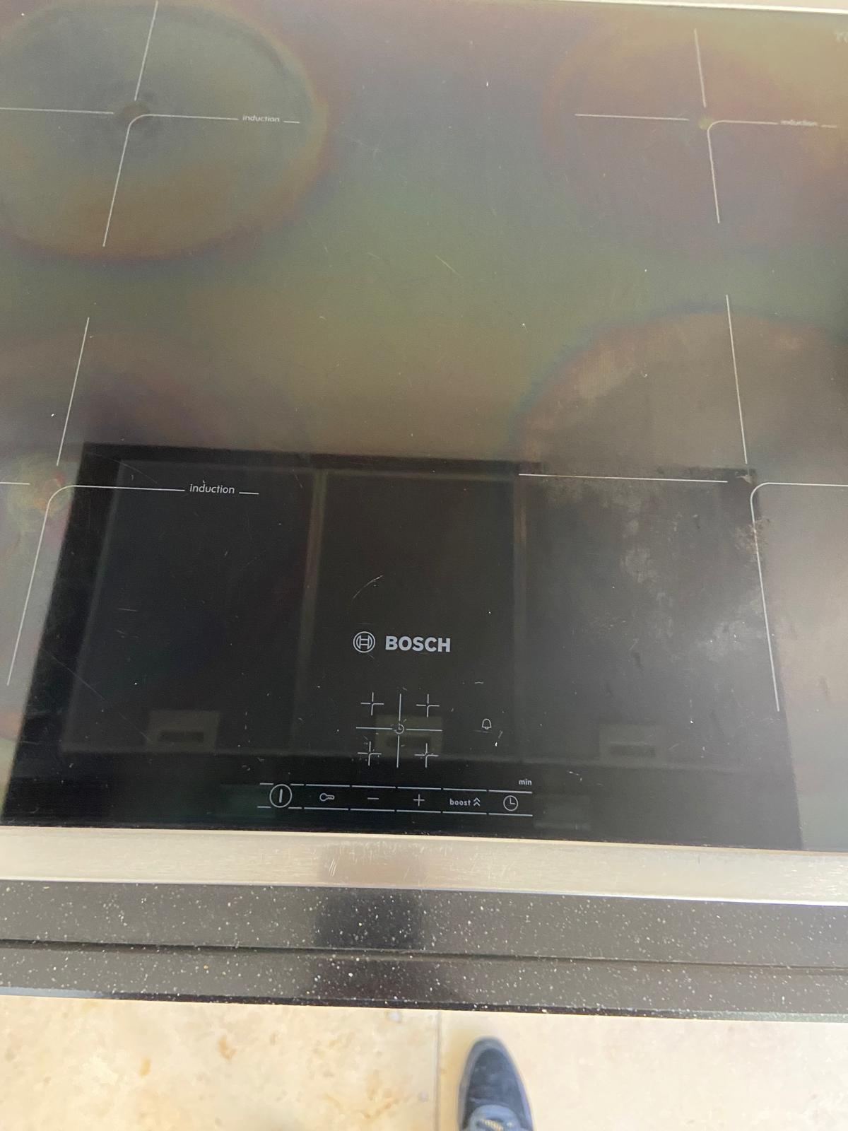 Moderne witte hoogglans hoekkeuken incl. Bosch APPARATEN - Afbeelding 5