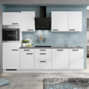 Nieuwe Moderne Rechte Keuken – Compleet