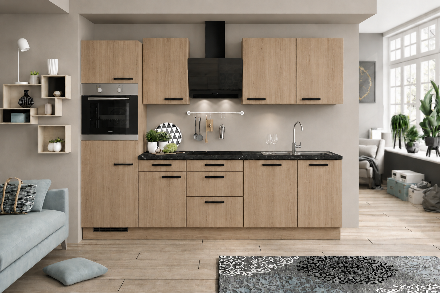 Trendy Steeneiken Houtkleur Keuken – Nieuw Model 2026