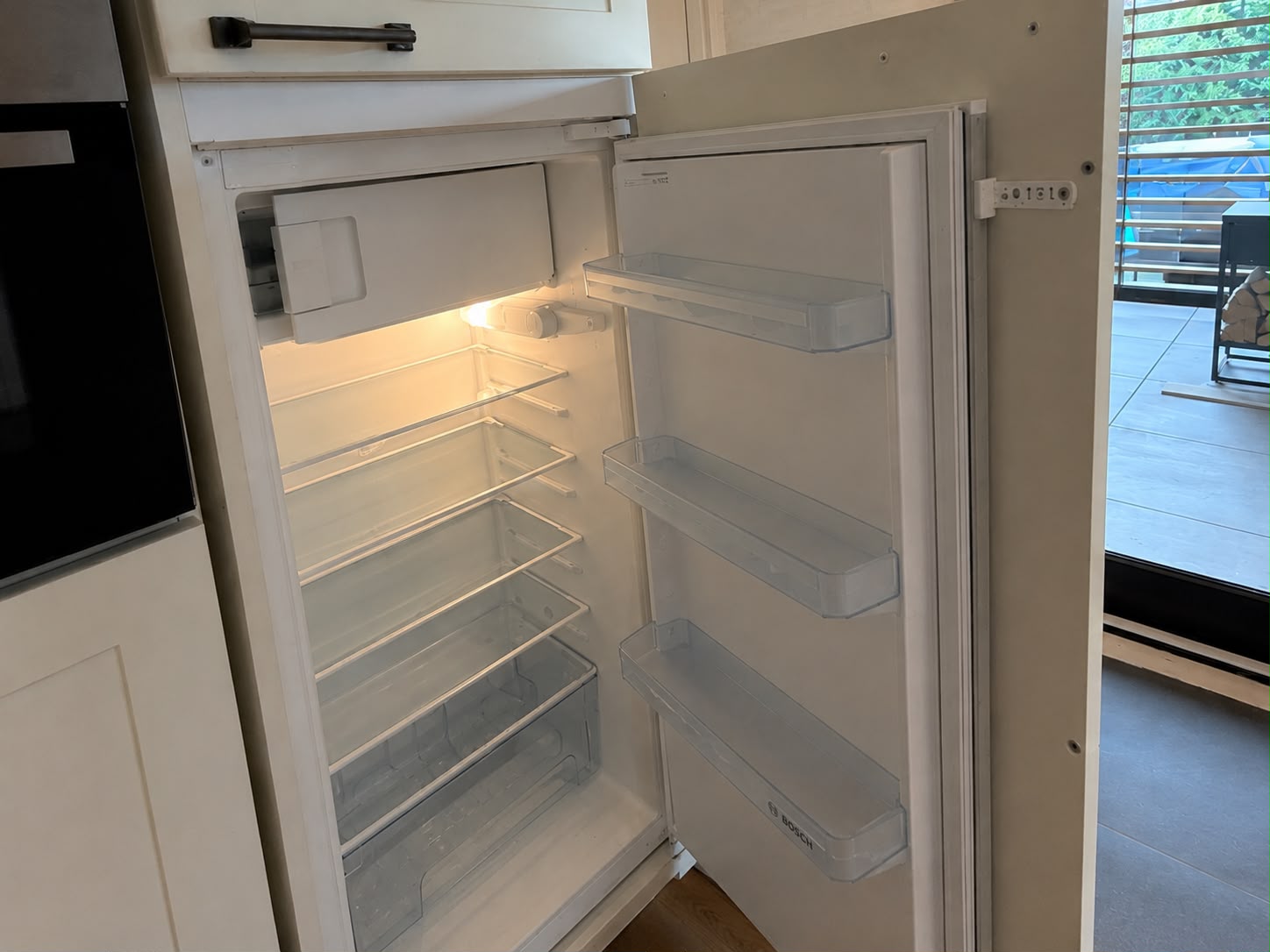 Prachtige brocante mat witte hoekkeuken - Afbeelding 8