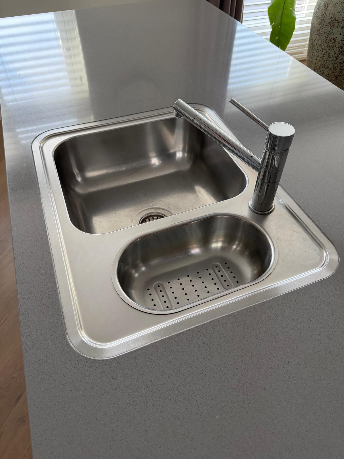 Witte Hoogglans Eilandkeuken | Composiet€2.990 - Afbeelding 4