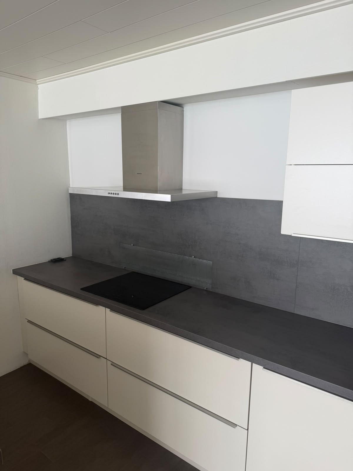 MODERNE MAT WITTE HOEKKEUKEN - Afbeelding 8