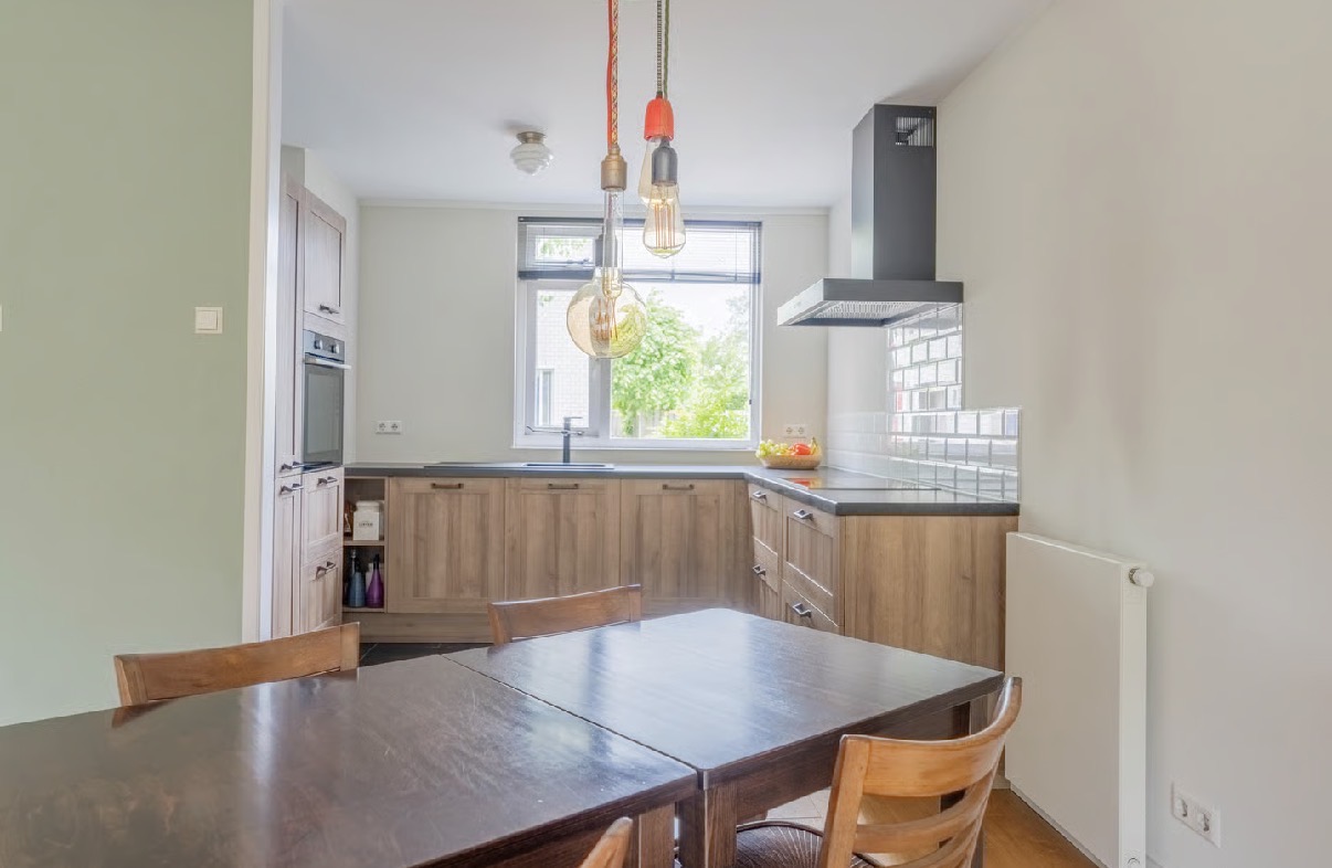 Moderne Houtlook Hoekkeuken incl. ATAG - Afbeelding 2